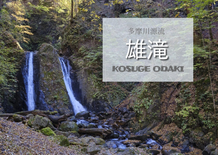 小菅村 雄滝 多摩川源流